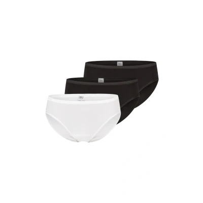 Afbeelding van mey 3ER PACK Slip, Dames, Maat: XL, Schwarz/weiß