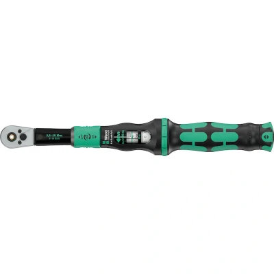 Afbeelding van Wera 05075694001 Click Torque Lock A6 R/L Draaimomentsleutel Met Omschakelratel 2,5 25 Nm 1/4&quot; Rechts/Links