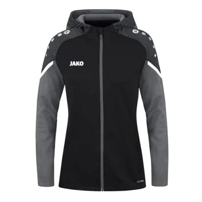 Afbeelding van JAKO Jas met kap Performance Zwart/antra light