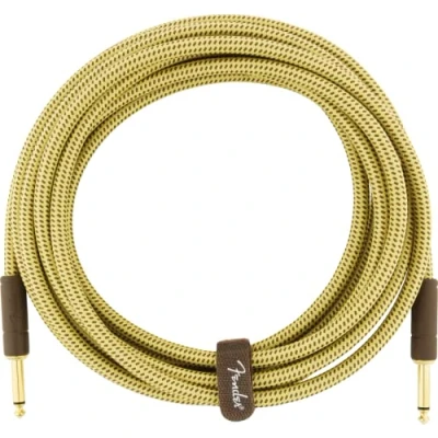 Afbeelding van Fender Deluxe Series Instrument Cable 4.5m (Tweed) Gitaarkabel