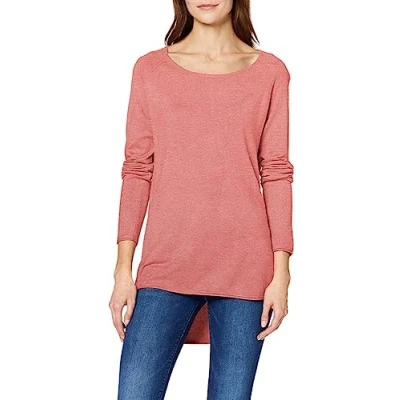 Afbeelding van ONLY Onlmila LACY L S LONG Trui, Dames, Maat: XS, Tea rose