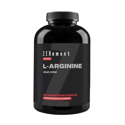 Afbeelding van L Arginine, 100% Puur, 700 mg, 360 Capsules Vaatverwijder, bevordert atletische prestaties en spierontwikkeling Veganistisch, zonder toevoegingsmiddelen, glutenvrij Zenement
