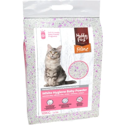 Afbeelding van Hobby First Feline White Hygiëne Baby Powder 12 ltr
