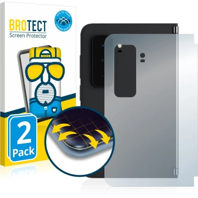 Afbeelding van BROTECT Screenprotector voor Microsoft Surface Duo 2 (Achterkant) Folie Beschermfolie matte volledig dekking (2 Stuks)