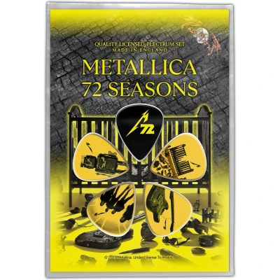 Afbeelding van Metallica 72 Seasons Plectrum Set van 5 Multicolours