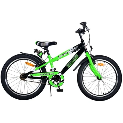 Afbeelding van Sportivo Kinderfiets Jongens 20 inch Groen Twee handremmen
