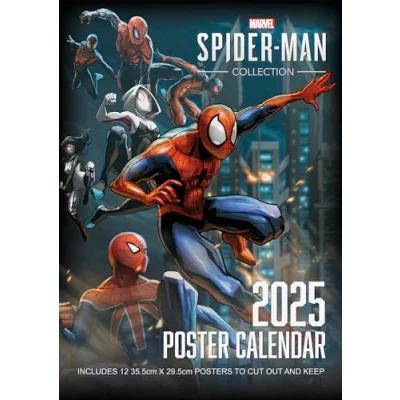 Afbeelding van Spider man 2025 calendario a3 29,7 x 42 cm pyramid