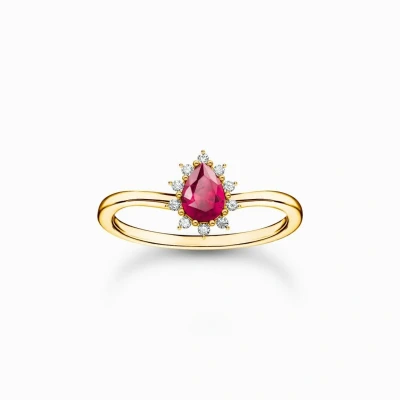 Afbeelding van Thomas Sabo TR2479 995 10 50 Ring Dames True Romance Weite