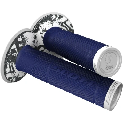 Afbeelding van Scott 2023 SX Handvaten + Donuts Wit / Blauw