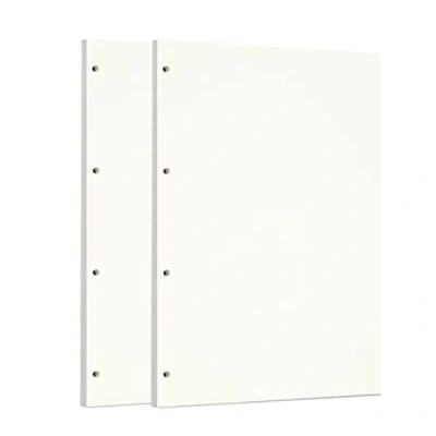 Afbeelding van Zelten Losse vellen geperforeerd papier, navulverpakkingen, papier voor 6 gaats binders, persoonlijke organizer, dagboek, notitieboek, navulbare planner, sketch, A4/4 gaten