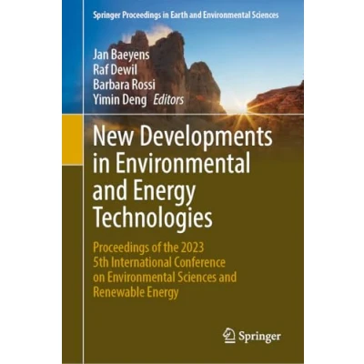 Afbeelding van Springer Proceedings in Earth and Environmental Sciences New Developments Energy Technologies
