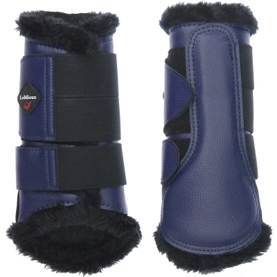 Afbeelding van LeMieux Beenbeschermers Brushing Fleece Ink Blue XFull