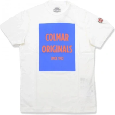 Afbeelding van T Shirt Colmar Men 7570 Frida White Jupiter Basket XL