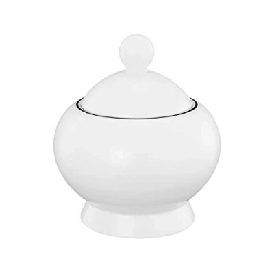 Afbeelding van Seltmann Weiden Lido Black Line suikerpot 0,25 L, zwart