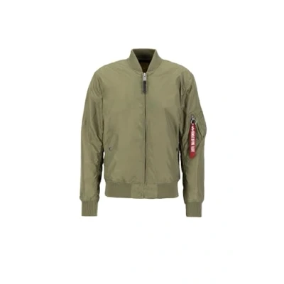 Afbeelding van Alpha Industries MA1 TT Bomberjacks sagegreen, Heren, Maat: Small, Sage green