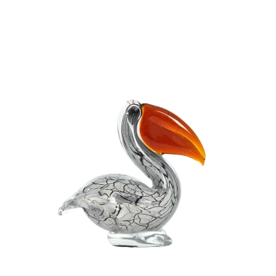 Afbeelding van Light &amp; Living Ornament PELICAN 14.5x8x15.5cm Wit
