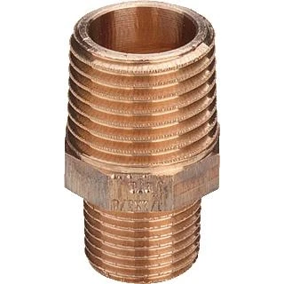 Afbeelding van Viega Verloopnippel 1 1/4&quot;X1 1/2&quot; Bu. Brons