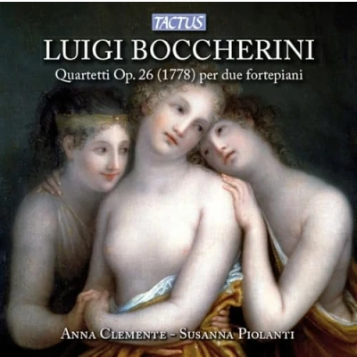 Afbeelding van Anna Clemente &amp; Susanna Piolanti Boccherini: Quartetti Op. 26 (1778) (CD)