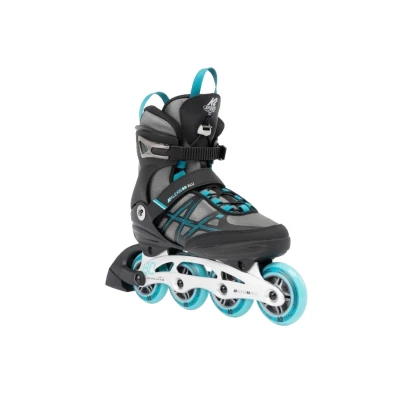 Afbeelding van K2 Skates dames inlineskates ALEXIS 80 ALU, grijs cyaan, 30G0417.1.1.065