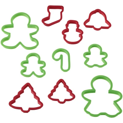 Afbeelding van Wilton Koekjes Uitsteker Kerst Set/10