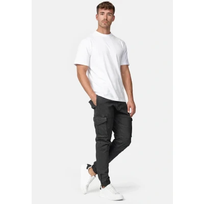Afbeelding van Indicode Jeans ALEX Cargobroek, Heren, Maat: Medium, Dark grey