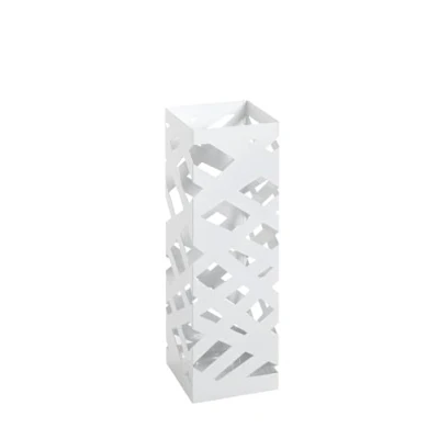 Afbeelding van HAKU Möbel paraplubak, metaal, wit, B 16 x D H 48 cm