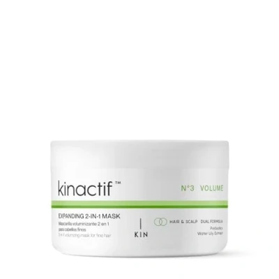 Afbeelding van Kin Cosmetics Kinactif No.3 Expanding 2 in 1 Masker 200ml Voor Alle Haartypen