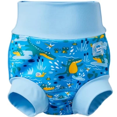 Afbeelding van Splash About Happy Nappy Herbruikbare Zwemluier, Crocodile Swamp, 3 6 Maanden