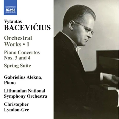 Afbeelding van Gabrielius Alekna, Lithuanian National Symphony, Christopher Lyndon Gee Bacevicius: Orchestral Works, Vol. 1 (CD)