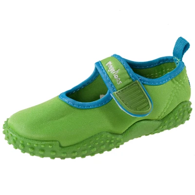 Afbeelding van PlayshoesAqua schoenen klassiekUniseks kindAqua klassiekKlassieke badschoenen met uv bescherming, Groen 209, 24/25 EU