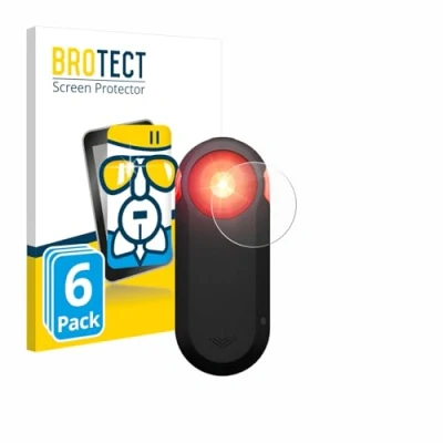 Afbeelding van BROTECT Screenprotector voor Garmin Varia RTL516 Folie Beschermfolie Beschermglas transparant (6 Stuks)