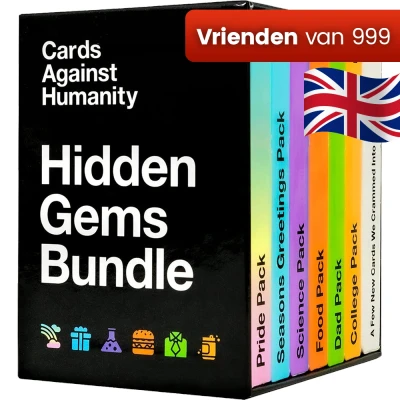Afbeelding van Cards Against Humanity Hidden Gems Bundle 6 Themed Packs + 10 All new