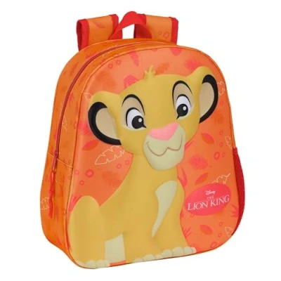 Afbeelding van Disney The Lion King Rugzak, 3D Simba 33 x 27 10 cm Polyester