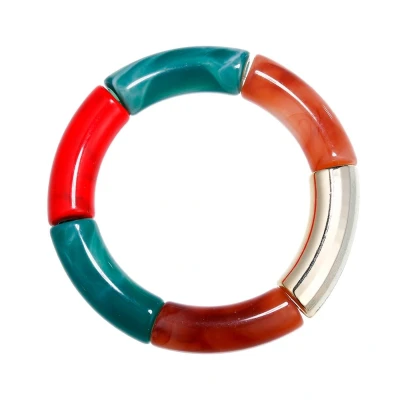Afbeelding van Jomide Tube armband groot Multi Colours 2