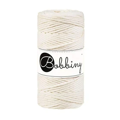 Afbeelding van Bobbiny Macramé garen, 3 mm, 100 m, natuurlijke kleur