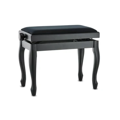 Afbeelding van GEWA pianokruk Deluxe Classic zwart mat