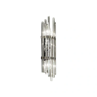 Afbeelding van austrolux Wandlamp Ontario, 41 cm, chroomkleurig, glas