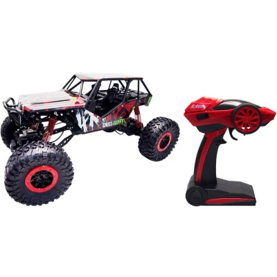 Afbeelding van Amewi 22216 Crazy Crawler 1:10 RC modelauto voor beginners Elektro 4WD Incl. accu, oplader en batterijen de zender