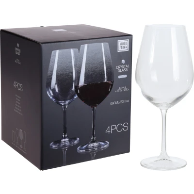 Afbeelding van Wijnglas kristal 690 ml 4 sts