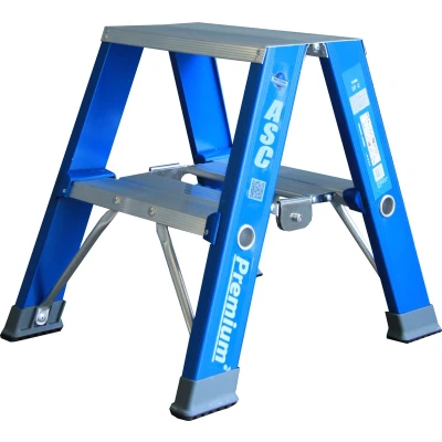 Afbeelding van ASC Premium Dubbel Oploopbare Trap 2 Treden
