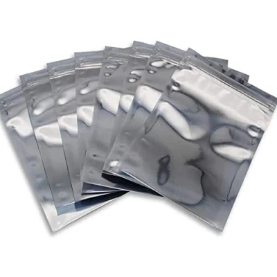 Afbeelding van Esd zakjes, 100 stuks, antistatische 18 x 26 cm, afschermzakken, ziplock, hersluitbare verpakking voor computeraccessoires en elektronische apparaten