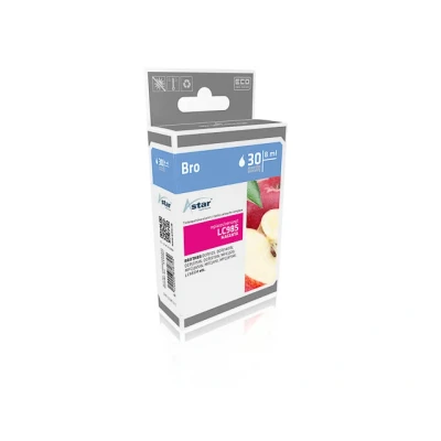Afbeelding van AS15987 BROTHER LC985M DCPJ/MFCJ Inkt magenta rebuilt 260pag 4,8ml