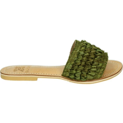 Afbeelding van Bali ADIWERNA 2711130573 Volwassenen Dames slippers Kleur: Groen Maat: 38
