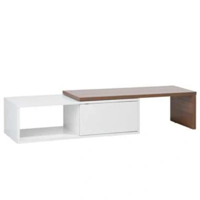 Afbeelding van Beliani TV kast YONKERS Wit mdf