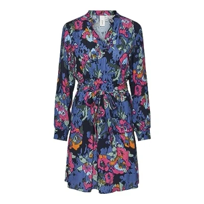 Afbeelding van YAS FIMA LS Dress S. NOOS, Tuin Topiary/Aop: blury Print, S