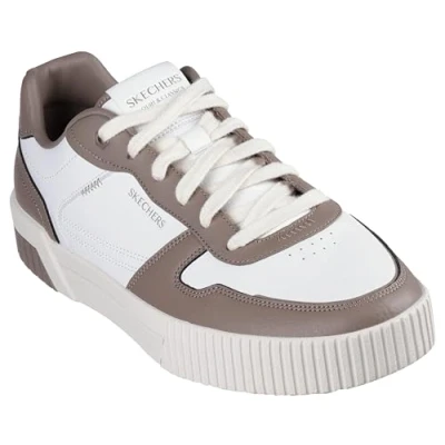 Afbeelding van SKECHERS 254043 WGR Sneaker wit/groen maat 43