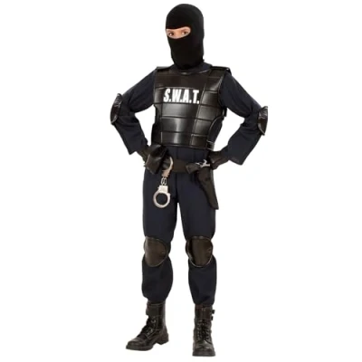 Afbeelding van S.W.A.T. Officer Maat 140