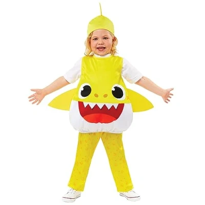 Afbeelding van Amscan Kinderkostuum Baby haai, carnaval, themafeest, themafeest
