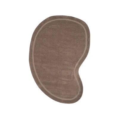 Afbeelding van LABEL51 Mody vloerkleed 160x230 cm taupe Stof