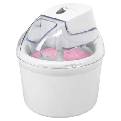 Afbeelding van Clatronic IJsmachine/Softijsmachine/IJsmachine ICM 3764 voor IJs/Sorbet/Frozen Yoghurt/Slush, Thuis, Koelcel, Navulopening, 1500 ml, incl. Receptsuggesties, wit